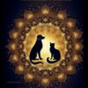 dog & cat mandala coloring book for adults front dog & cat mandala coloring book for adults front